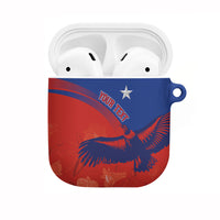 Chile Rugby Custom Los Condores AirPods Case Copihue Motifs