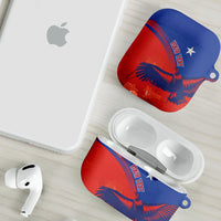 Chile Rugby Custom Los Condores AirPods Case Copihue Motifs