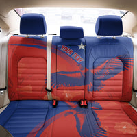 Chile Rugby Custom Los Condores Back Car Seat Cover Copihue Motifs