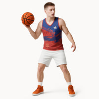 Chile Rugby Custom Los Condores Basketball Jersey Copihue Motifs