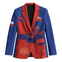 Chile Rugby Custom Los Condores Blazer Copihue Motifs