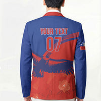 Chile Rugby Custom Los Condores Blazer Copihue Motifs