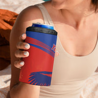 Chile Rugby Custom Los Condores 4 in 1 Can Cooler Tumbler Copihue Motifs