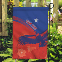 Chile Rugby Custom Los Condores Garden Flag Copihue Motifs
