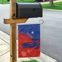 Chile Rugby Custom Los Condores Garden Flag Copihue Motifs