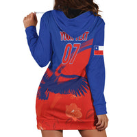 Chile Rugby Custom Los Condores Hoodie Dress Copihue Motifs