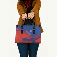 Chile Rugby Custom Los Condores Leather Bag Copihue Motifs