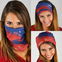 Chile Rugby Custom Los Condores Neck Gaiter Copihue Motifs