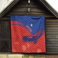 Chile Rugby Custom Los Condores Quilt Copihue Motifs