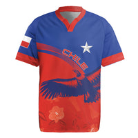 Chile Rugby Custom Los Condores Rugby Jersey Copihue Motifs