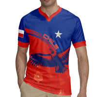 Chile Rugby Custom Los Condores Rugby Jersey Copihue Motifs