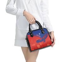 Chile Rugby Custom Los Condores Shoulder Handbag Copihue Motifs