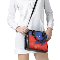 Chile Rugby Custom Los Condores Shoulder Handbag Copihue Motifs