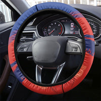 Chile Rugby Los Condores Steering Wheel Cover Copihue Motifs