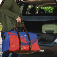 Chile Rugby Custom Los Condores Travel Bag Copihue Motifs