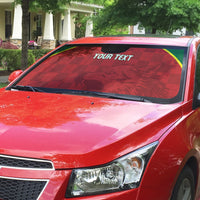 Portugal Rugby Custom Os Lobos Auto Sun Shade Bandeira das Quinas Inspired