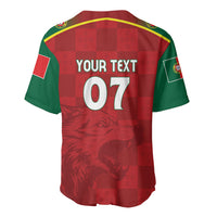 Portugal Rugby Custom Os Lobos Baseball Jersey Bandeira das Quinas Inspired