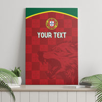 Portugal Rugby Custom Os Lobos Canvas Wall Art Bandeira das Quinas Inspired
