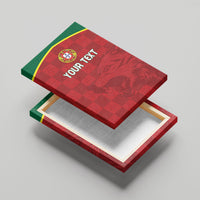 Portugal Rugby Custom Os Lobos Canvas Wall Art Bandeira das Quinas Inspired