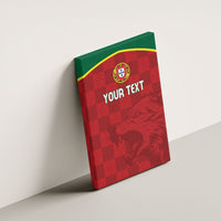Portugal Rugby Custom Os Lobos Canvas Wall Art Bandeira das Quinas Inspired