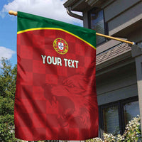 Portugal Rugby Custom Os Lobos Garden Flag Bandeira das Quinas Inspired