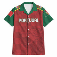 Portugal Rugby Custom Os Lobos Hawaiian Shirt Bandeira das Quinas Inspired