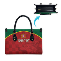 Portugal Rugby Custom Os Lobos Leather Bag Bandeira das Quinas Inspired