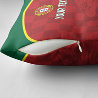 Portugal Rugby Custom Os Lobos Pillow Cover Bandeira das Quinas Inspired