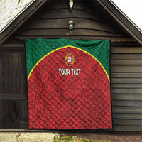 Portugal Rugby Custom Os Lobos Quilt Bandeira das Quinas Inspired