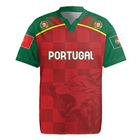 Portugal Rugby Custom Os Lobos Rugby Jersey Bandeira das Quinas Inspired