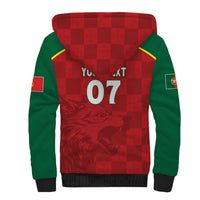 Portugal Rugby Custom Os Lobos Sherpa Hoodie Bandeira das Quinas Inspired