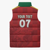 Portugal Rugby Custom Os Lobos Sleeveless Puffer Jacket Bandeira das Quinas Inspired
