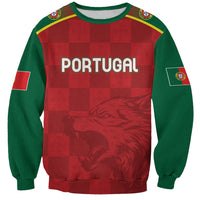 Portugal Rugby Custom Os Lobos Sweatshirt Bandeira das Quinas Inspired