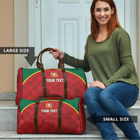 Portugal Rugby Custom Os Lobos Travel Bag Bandeira das Quinas Inspired