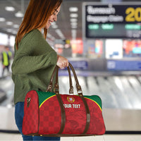 Portugal Rugby Custom Os Lobos Travel Bag Bandeira das Quinas Inspired