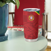 Portugal Rugby Custom Os Lobos Tumbler Cup Bandeira das Quinas Inspired