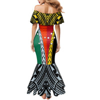 Personalised Papua New Guinea Mix Penama Mermaid Dress Tribal Patterns Half-Half Style - Wonder Print Shop