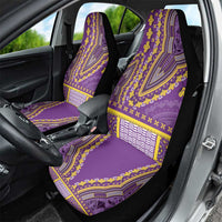 African Dashiki Car Seat Cover Luxury Violet LT7 - Wonder Print Shop
