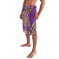 African Dashiki Lavalava Luxury Violet - Wonder Print Shop