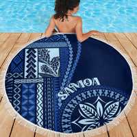 Samoa Siapo Motif Beach Blanket Classic Style - Bue Ver LT7 - Wonder Print Shop
