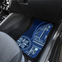 Samoa Siapo Motif Car Mats Classic Style - Bue Ver LT7 - Wonder Print Shop