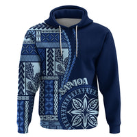 Samoa Siapo Motif Hoodie Classic Style - Bue Ver - Wonder Print Shop