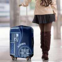 Samoa Siapo Motif Luggage Cover Classic Style - Bue Ver - Wonder Print Shop