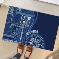 Samoa Siapo Motif Rubber Doormat Classic Style - Bue Ver - Wonder Print Shop