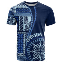 Samoa Siapo Motif T Shirt Classic Style - Bue Ver - Wonder Print Shop