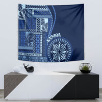 Samoa Siapo Motif Tapestry Classic Style - Bue Ver - Wonder Print Shop