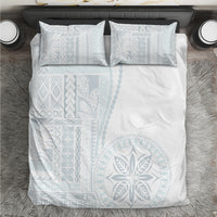 Samoa White Sunday Bedding Set Classic Siapo Style LT7 - Wonder Print Shop