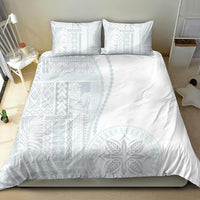 Samoa White Sunday Bedding Set Classic Siapo Style LT7 - Wonder Print Shop
