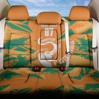 Ivory Coast Football Custom Back Car Seat Cover Les Elephants Champions LT7 - Wonder Print Shop