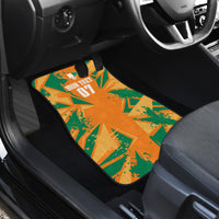 Ivory Coast Football Custom Car Mats Les Elephants Champions LT7 - Wonder Print Shop
